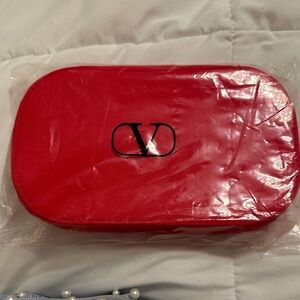Valentino Red Cosmetic Case